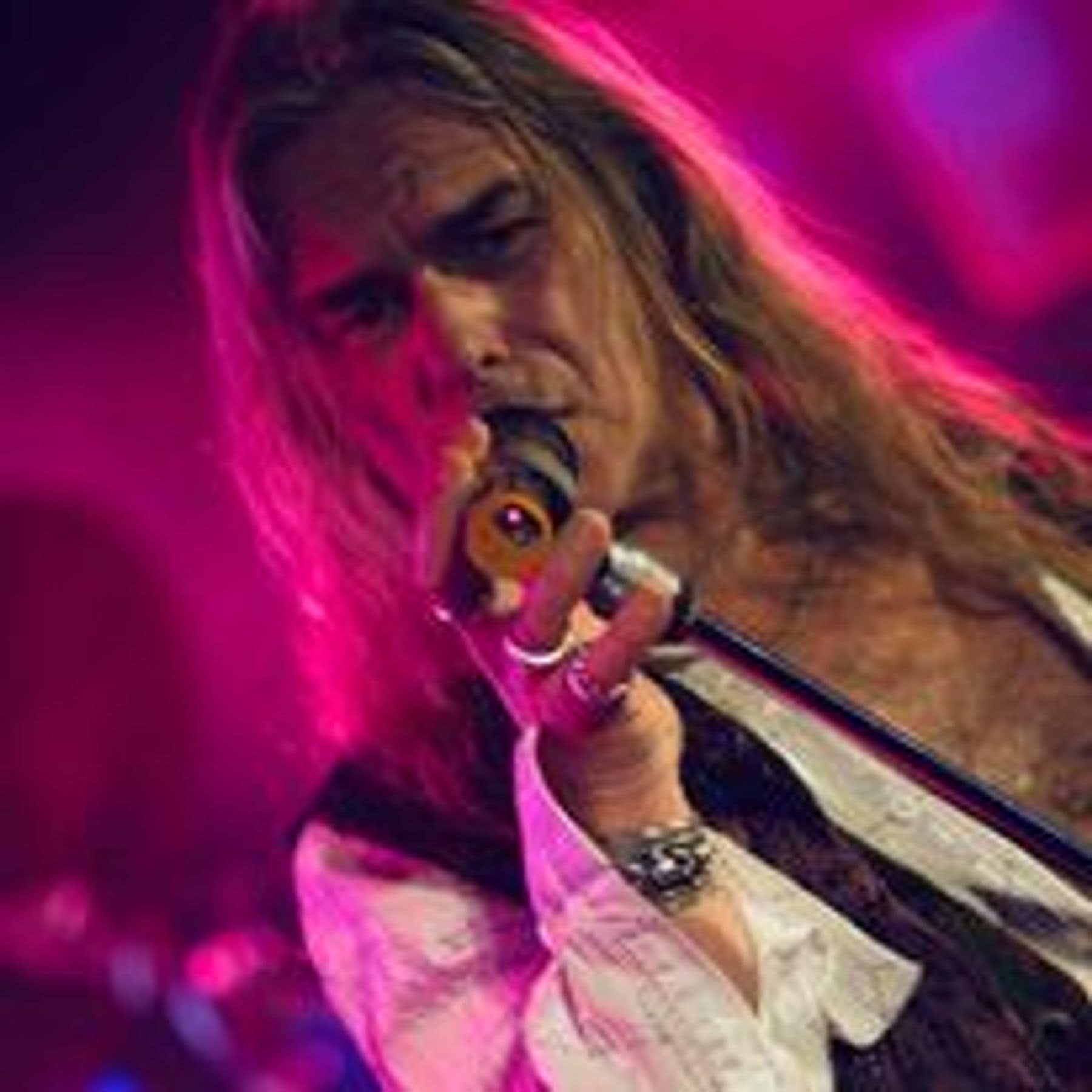 Brian Bee Frank performing live — the voice of Syndicated Madness